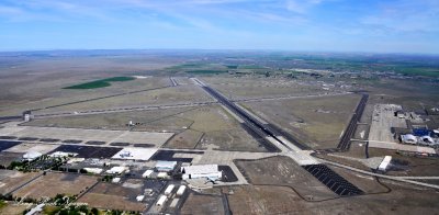 Departing Moses Lake Airport Piper Meridian Washington 