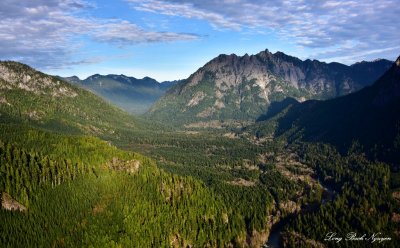 Quatrz Mountain East, Middle Fork of Snoqualmie River, Garfield Mountain 