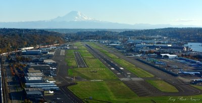 King County International Airport, Boeing Field, Mount Rainier, Georgetown, Seattle 