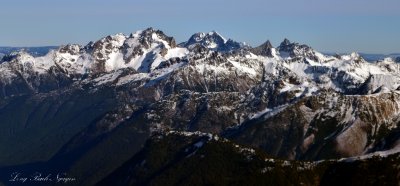 Mount Reboubt, Mount Spickard, Mox Peaks, North Cascades National Park, Washington  