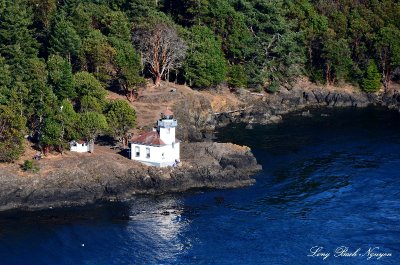 Lime Kiln Lighthouse San Juan Island Washington  