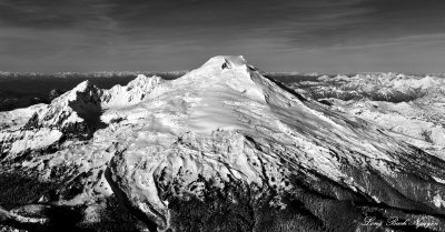 Mt Baker, Black Buttes, Seward Peak, Lincoln Peak, Colfax Peak, Deming Glacier, Easton Glacier, Washington