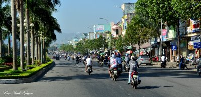 Traffics on Dien Bien Phu ,Da Nang, Vietnam  