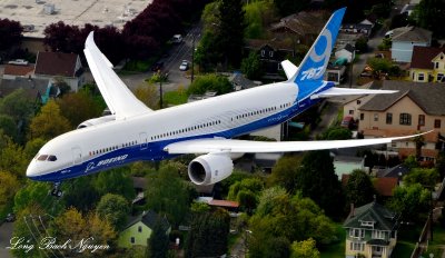 Boeing Dreamliner 787-9, Georgetown, Seattle, Washington 