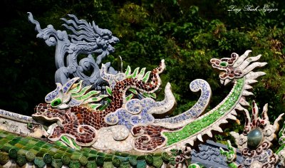 Dragon on Ling Ung Pagoda, Marble Mountain, Da Nang, Vietnam 