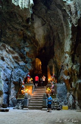 Entrance Huyen Khong Cave, Marble Mountain, Da Nang, Vietnam