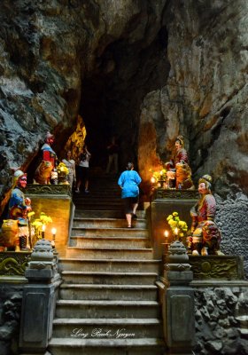 Leaving Huyen Khong Cave, Marble Mountain, Da Nang, Vietnam