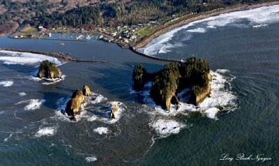 La Push, James Island, Little James Island, Quillayute River, Quilete Reservation, Washington 