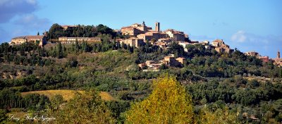 Hill town of Montepulciano, Tuscany, Italy  