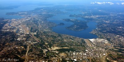 Mercer Island, Lake Washington, Seattle, Boeing Field, Renton Field, Puget Sound, Renton, Bellevue, Washington 
