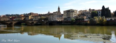 Ponte alla Carrala, Lungarno Guicciardini, Arno River, Florence, Italy 
