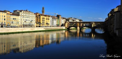 Ponte Vecchio, River Arno, Comune di Firenze, Florence, Italy 