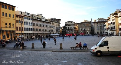 Piazza Santa Croce, Florence, Italy  