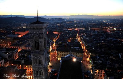 Giotto's bell tower, Florence Cathedral, Basilica di Santa Maria del Fiore, Basilica of Saint Mary of the Flower, Florence, Ital