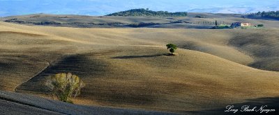 Landscape in Tuscany Italy 
