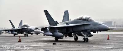 RCAF F-18 at Clay Lacy Aviation Seattle