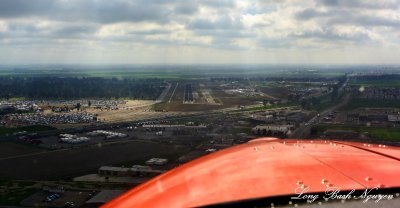 Quest Kodiak on Final to Tulare Airport California  