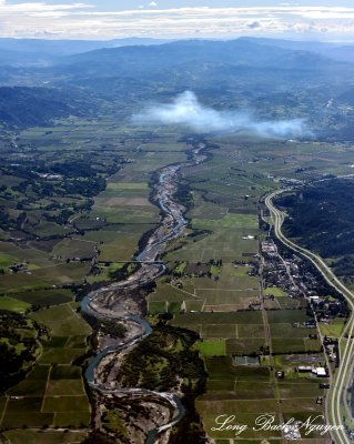 Alexander Valley, Russian River, Geyserville, California  