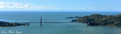 Golden Gate Bridge San Francisco Bay Pacific Ocean California