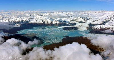 Alsek Lake, Alsek Glacier, Glacier Bay National Park, Alaska  