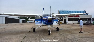 Leaving Montgomery Airport, Alabama  