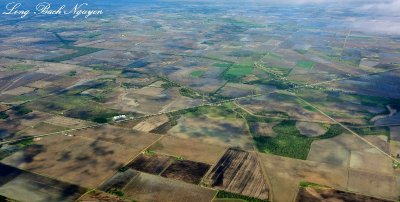 Farm lands across Greene County Arkansas 