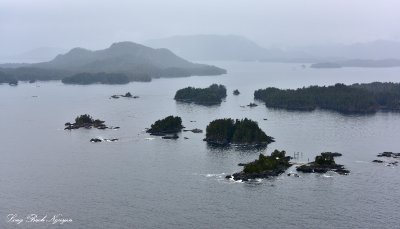 Islands around Sitka, Southeast Alaska  