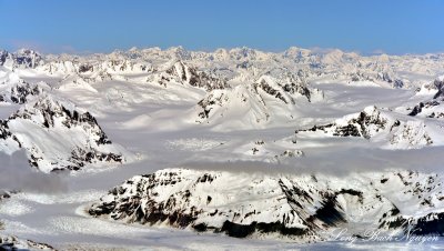 Grand Plateau Glacier, St Elias Mountains, Glacier Bay National Park, Alaska  