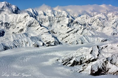 Haydon Peak, Agassiz Glacier, Samovar Hills, Wrangell-Saint Elias National Park, Alaska 