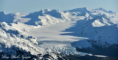 Tebenkof Glacier, Kenai Mountains, Whittier, Alaska  