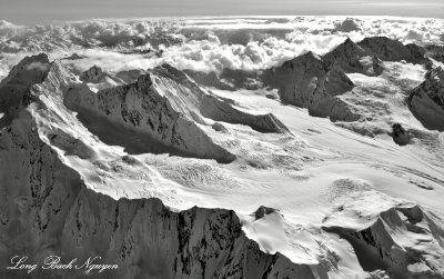 Cordova Peak, Schwan Glacier, Chugach Mountains, Alaska  