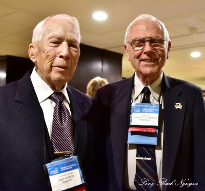 Charles Chick Clevalnd USAF, Al Borley USN