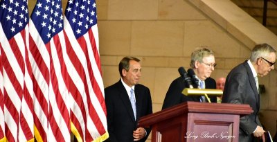 Boehner, McConnell, Reid, US Senators, Congressional Gold Medal Ceremony 