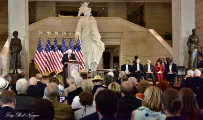 Congressman Sam Johnson, Congressional Gold Medal Ceremony, Washington DC 