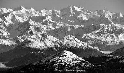 Mount Defiant, Columbia Glacier, Chugach Mountains, Alaska 