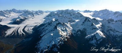 Scott Glacier, Scott River, Sheridian Glacier, Copper River Delta Management Area, Alaska  