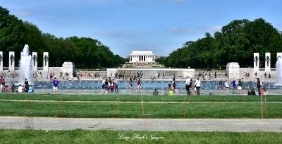 LIncoln Memorial, World War II Memorial,  Washington DC 
