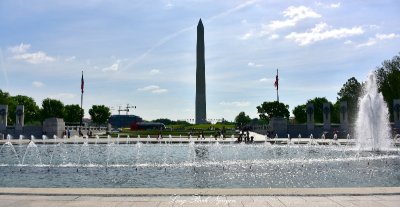 Washington Monument, World War 2 Memorial ,Washington DC
