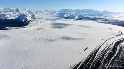 Steller Glacier, Mount Steller, Khitrov Hills, Waxell Ridge, Bering Glacier, Alaska 