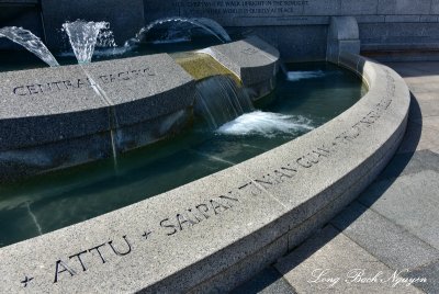 Battles of Pacific, World War 2 Memorial Washington DC  