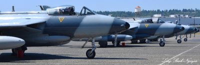 ATAC Hawker Hunters, Clay Lacy Aviation Seattle, Boeing Field  