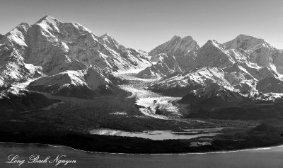 Fairweather Glacier, Mount Fairweather, Mount Salisbury, Glacier Bay National Park, Alaska  