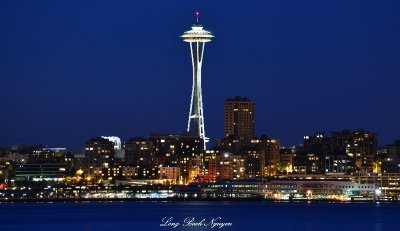 Space Needle and Pier 91