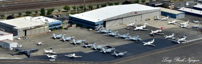 VFA-147 Agronauts and VFA-154 Black Knights, Clay Lacy Aviation, Seattle, Boeing Field 