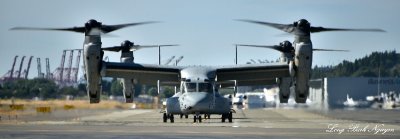 MV-22 Osprey, VMM-166, Boeing Field, Seattle, Washington  