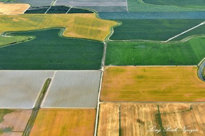 Colorful Skagit Valley landscape Washington    