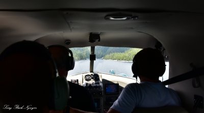 Landing back at Jane Bay Eagle Nook Resort Canada    