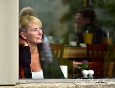 Watching her Husband Kjell