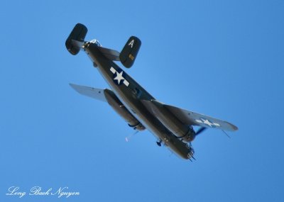 B-25 Mitchell Bomber Seattle Seafair 2015 Boeing Field