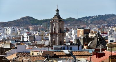 Church of San Juan Malaga Roof Top View 
